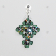 Small Cross - Earrings Valonia - 1